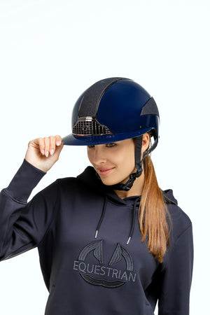 kask jeździecki z brokaten