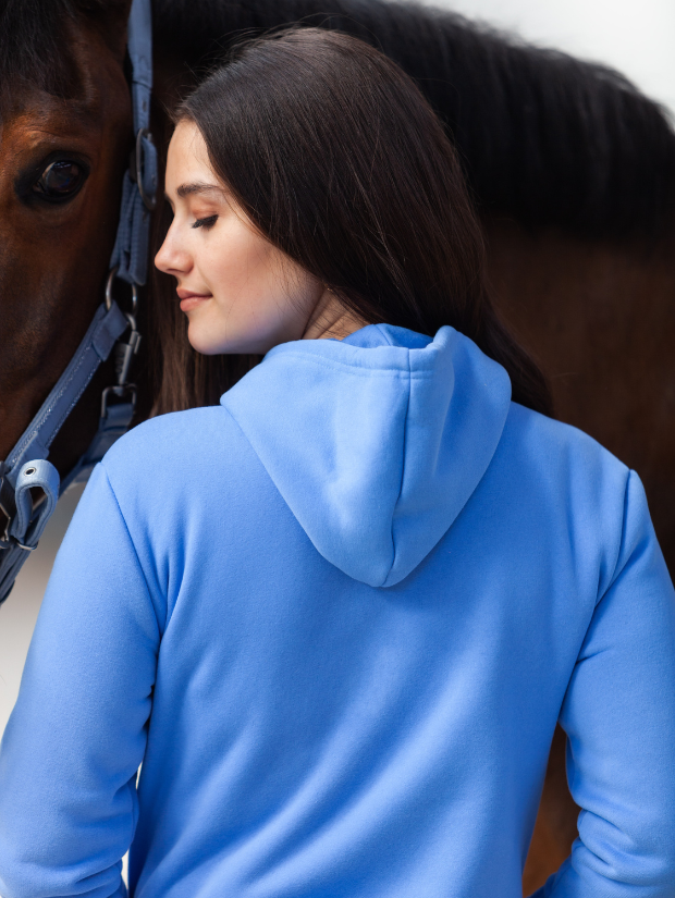 bluza jeździecka Dream niebieska Equus Brand