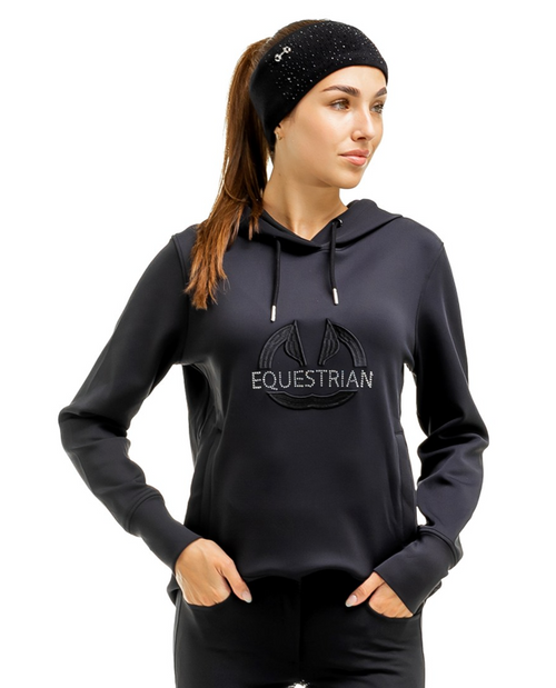 bluza jeździecka czarna